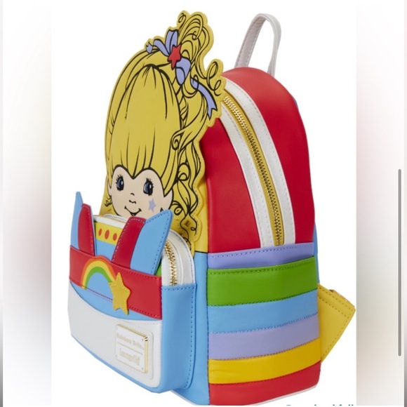 ? BNWT Loungefly Rainbow Brite Mini Backpack~Rare~Limited Edition~Vegan Leather main image 7